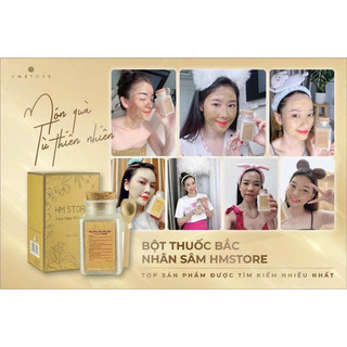 Bột Nạ Bắc nhân sâm HM STORE đắp mặt nạ dưỡng da