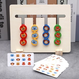 Đồ Chơi Cho Bé Đồ Gỗ Luyện Tư Duy Logic Ghép montessori Theo Trật Tự