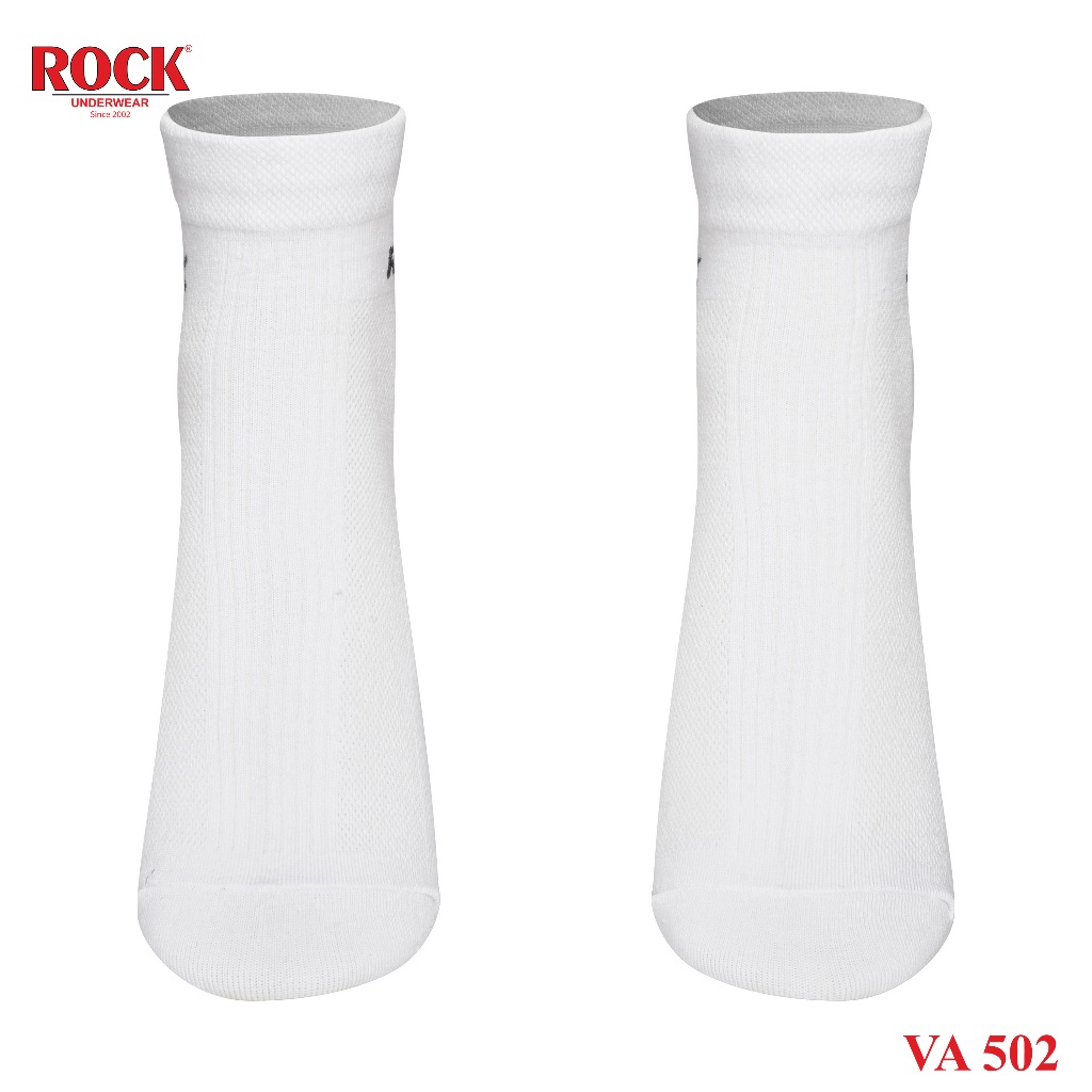 Set 5 Đôi tất nam cao cấp cổ thấp ROCK UNDERWEAR VA 502, ngăn mùi, thấm hút, kháng khuẩn