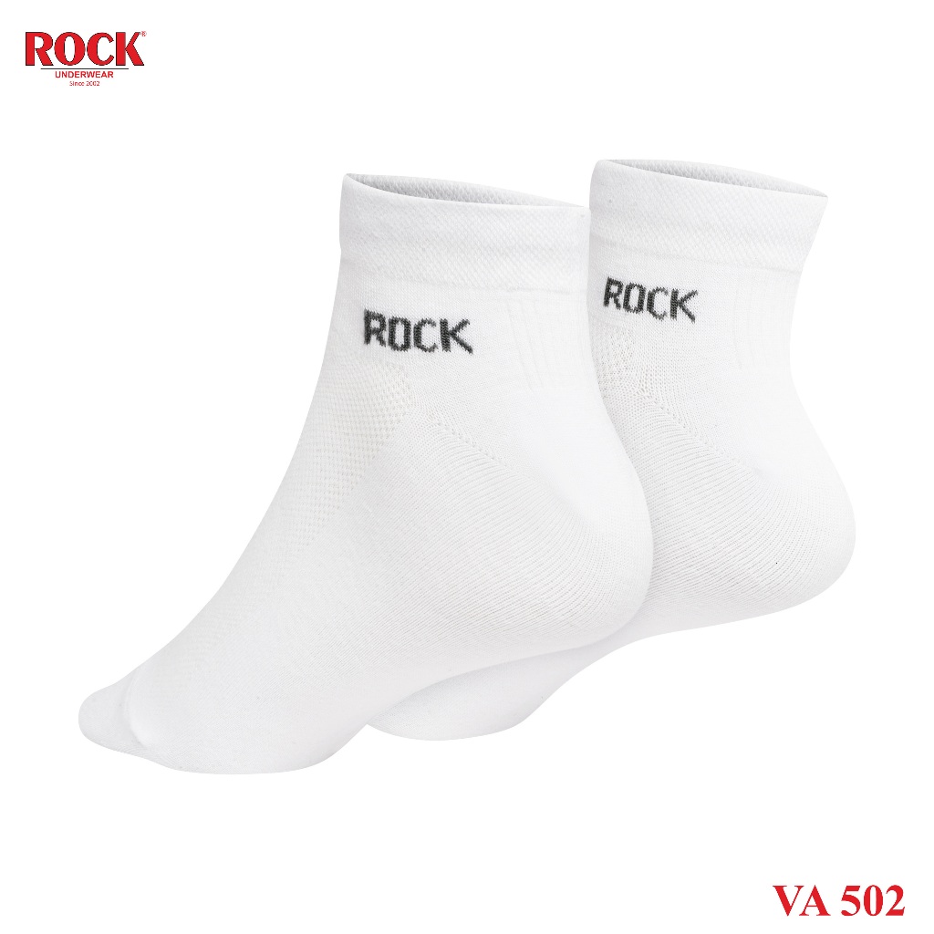 Set 5 Đôi tất nam cao cấp cổ thấp ROCK UNDERWEAR VA 502, ngăn mùi, thấm hút, kháng khuẩn