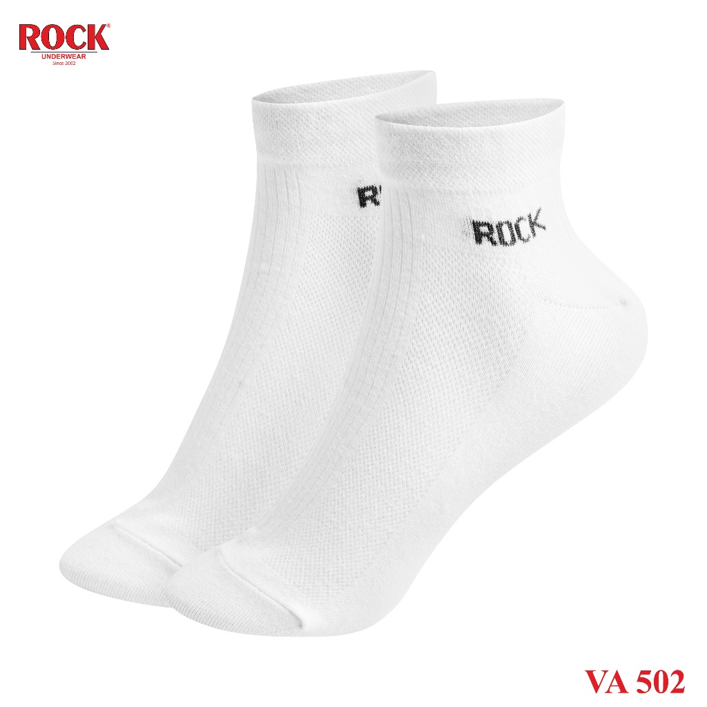 Set 5 Đôi tất nam cao cấp cổ thấp ROCK UNDERWEAR VA 502, ngăn mùi, thấm hút, kháng khuẩn