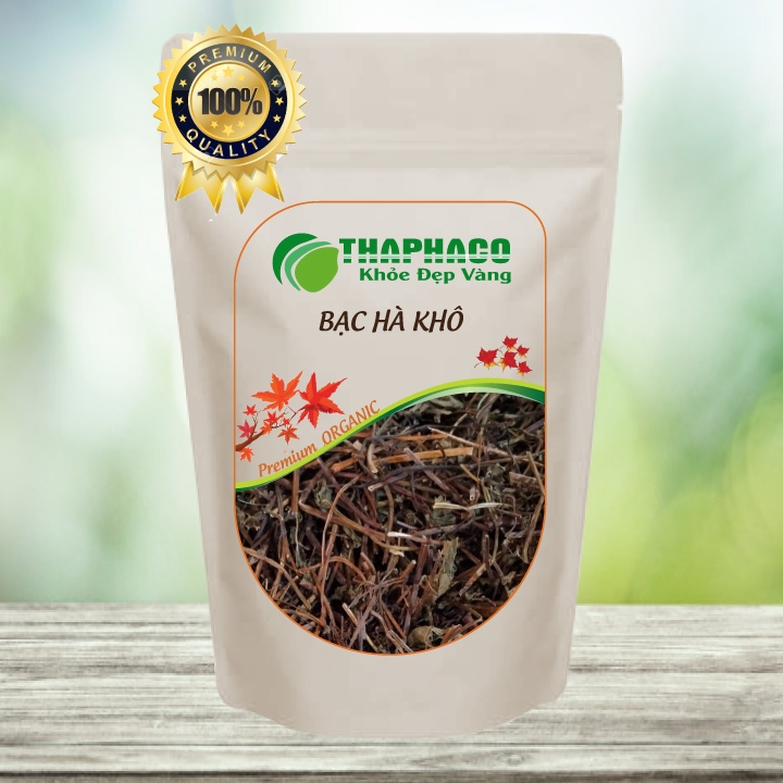 Cây Bạc Hà Khô Nguyên Chất - 100% Thiên Nhiên - 100g Thaphaco