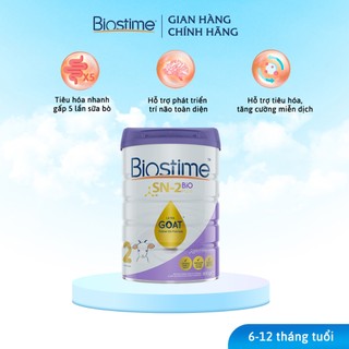 Sữa Dê Giúp Cải Thiện Đường Tiêu Hóa Cho Bé Biostime Ultra Goat - Sữa Bột Giúp Bé Phát Triển Chiều Cao Lon 800g