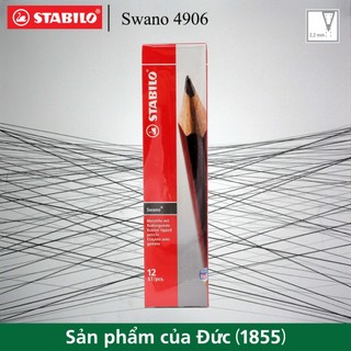 Hộp bút chì gỗ STABILO Swano 4906 HB