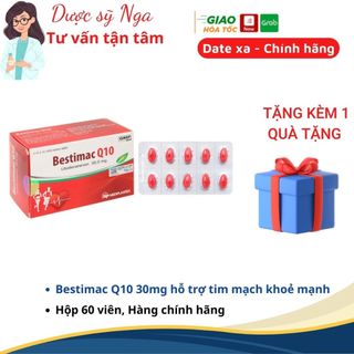 Bestimac Q10 Mediplantex hỗ trợ tim mạch hộp 60v