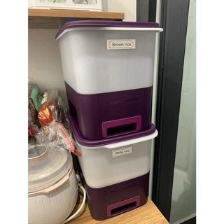 THÙNG GẠO 5 KG TUPPERWARE CHÍNH HÃNG