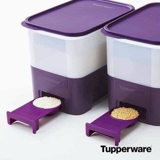 THÙNG GẠO 5 KG TUPPERWARE CHÍNH HÃNG