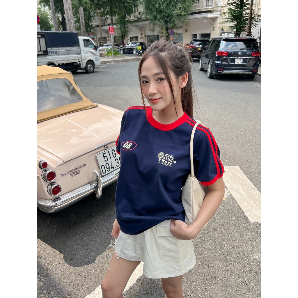 Chân váy dù túi hộp lưng chun ALI SKIRT