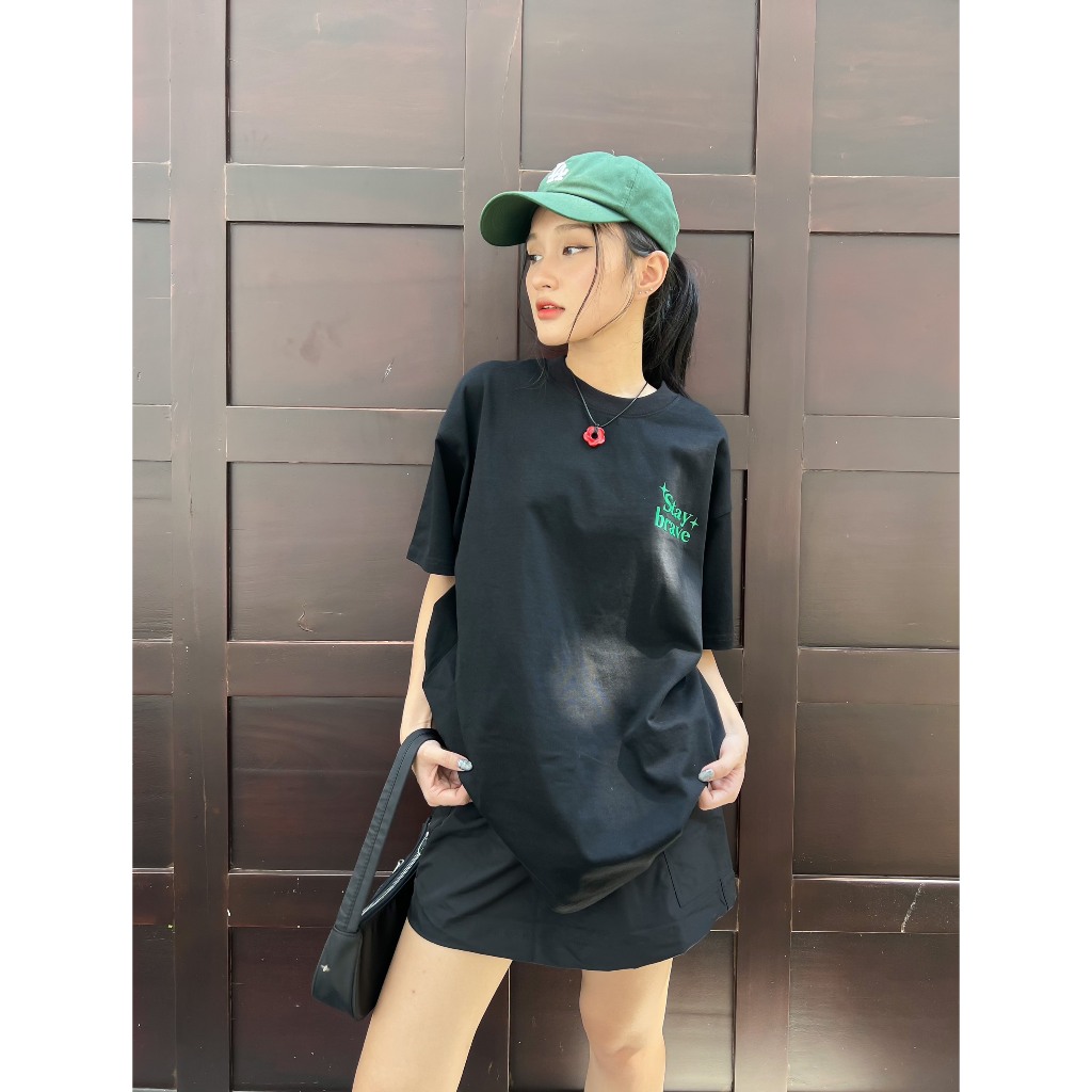 Chân váy dù túi hộp lưng chun ALI SKIRT