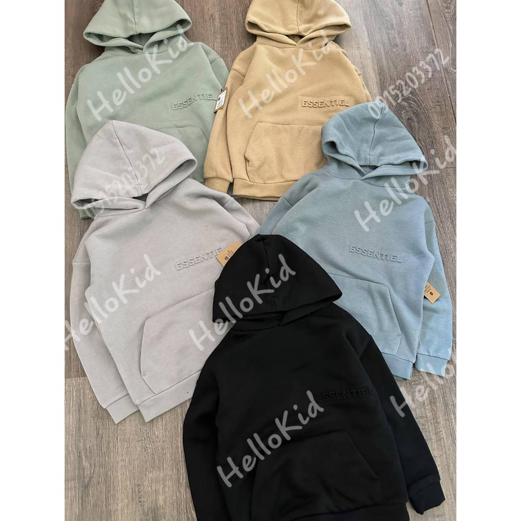Áo nỉ hoodie essen cho bé