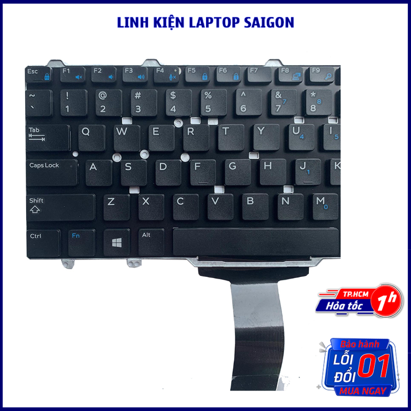 ZIN Phím Laptop Dell Latitude 3340 3350 E5450 E5470 E7450 E7470 5480 E5480 5490 E5490 7480 E7480 7490 Phím Dell Latitude