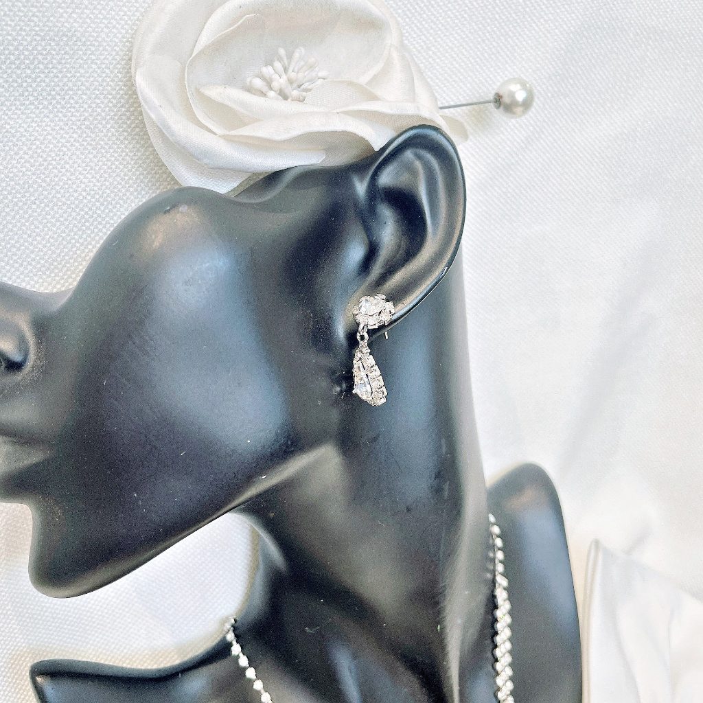 Set Khuyên Tai - Vòng Cổ Cô Dâu FENCY NHÀ NHỎ 472