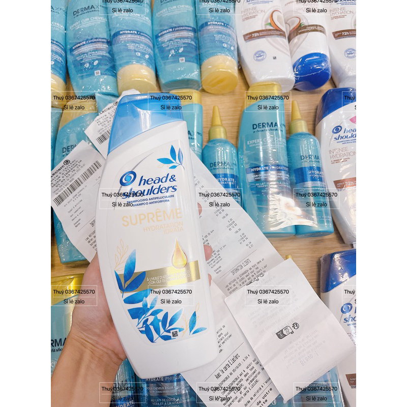 Dầu gội sạch gầu Head&shoulder Pháp 540ml