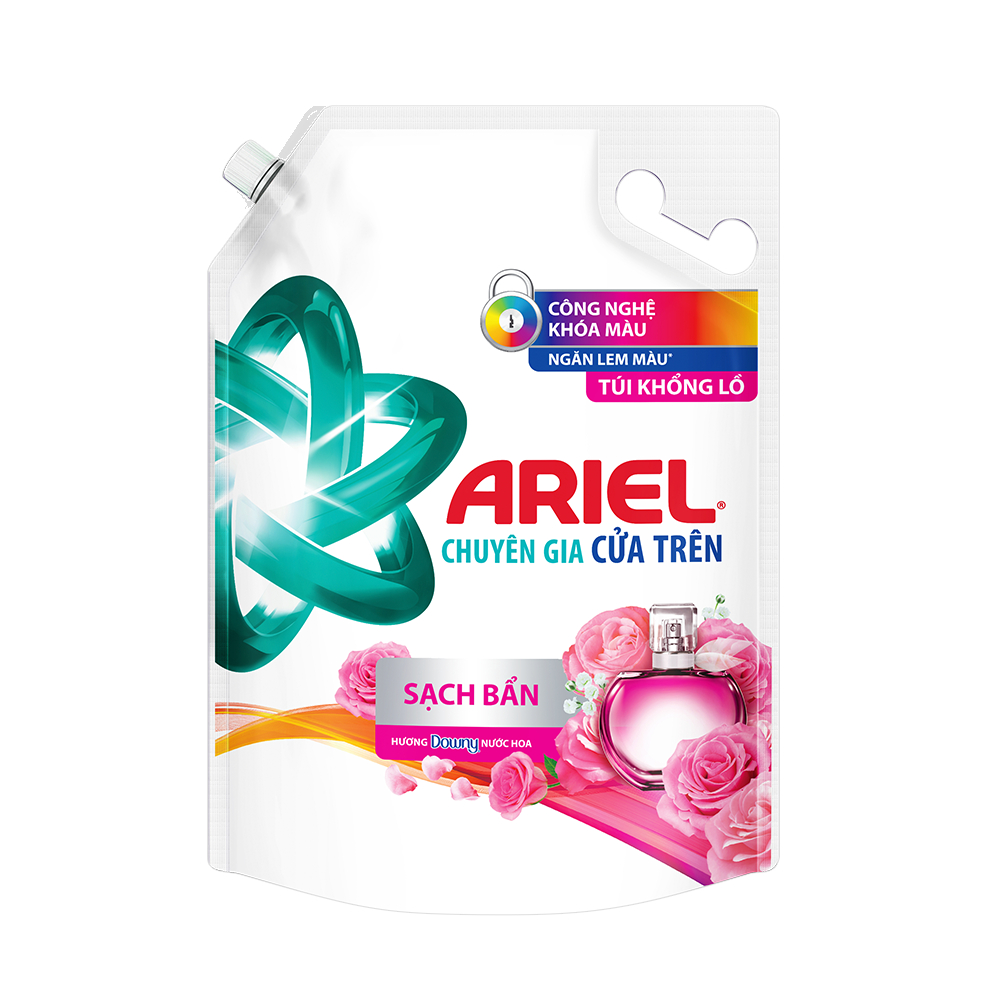 Nước Giặt ARIEL Chuyên Gia Cửa Trên Hoa Oải Hương Túi Size 3.9KG