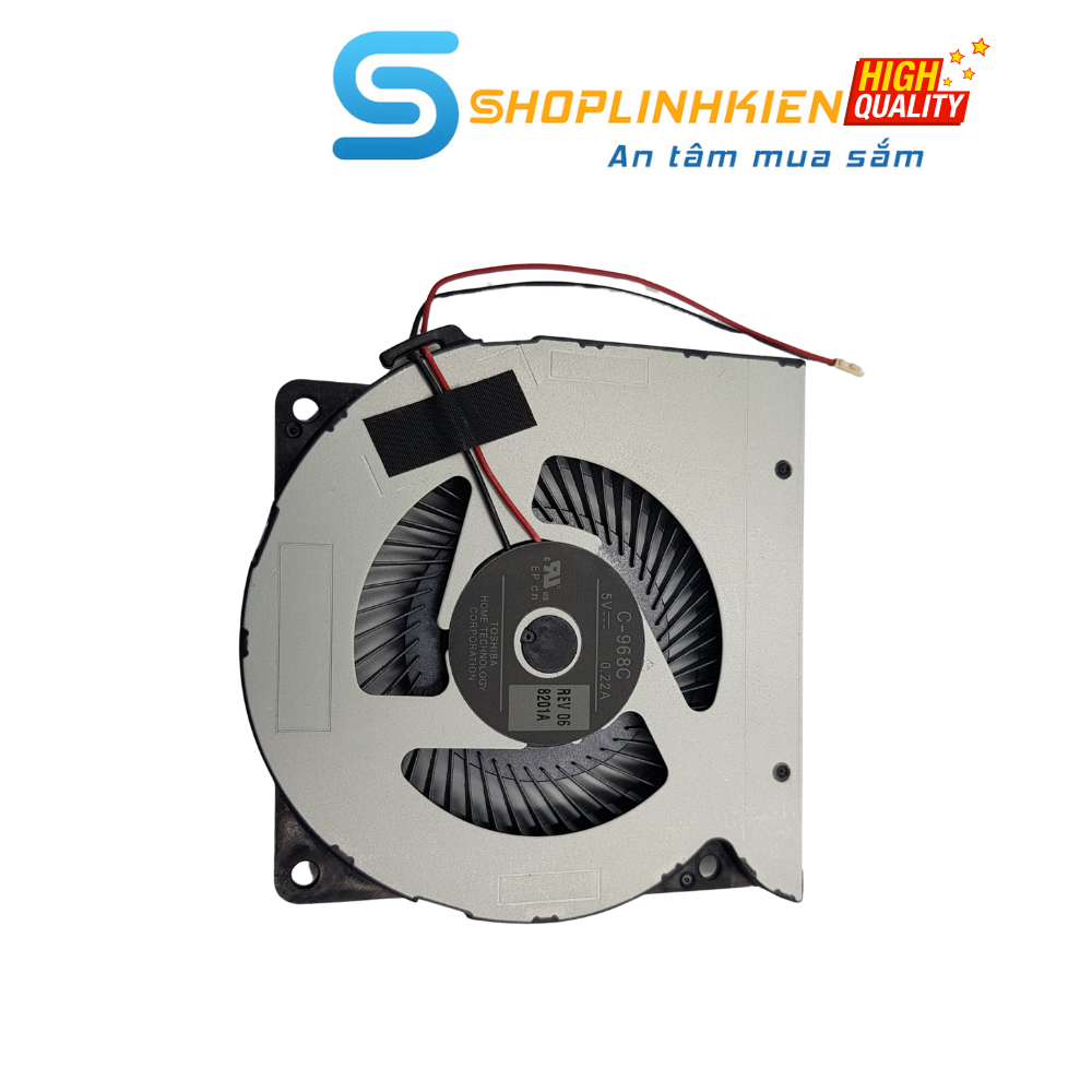 Quạt tản nhiệt laptop 5V 0.22A C-968C Toshiba 7x7x0.7CM Quạt làm mát siêu mỏng 7MM ShopLinhKienM2M