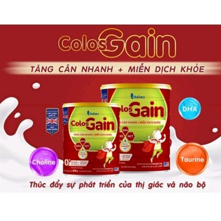 [ Có mã QR tích xu] Sữa bột Colosgain 0+, 1+ 800g - Date 2026
