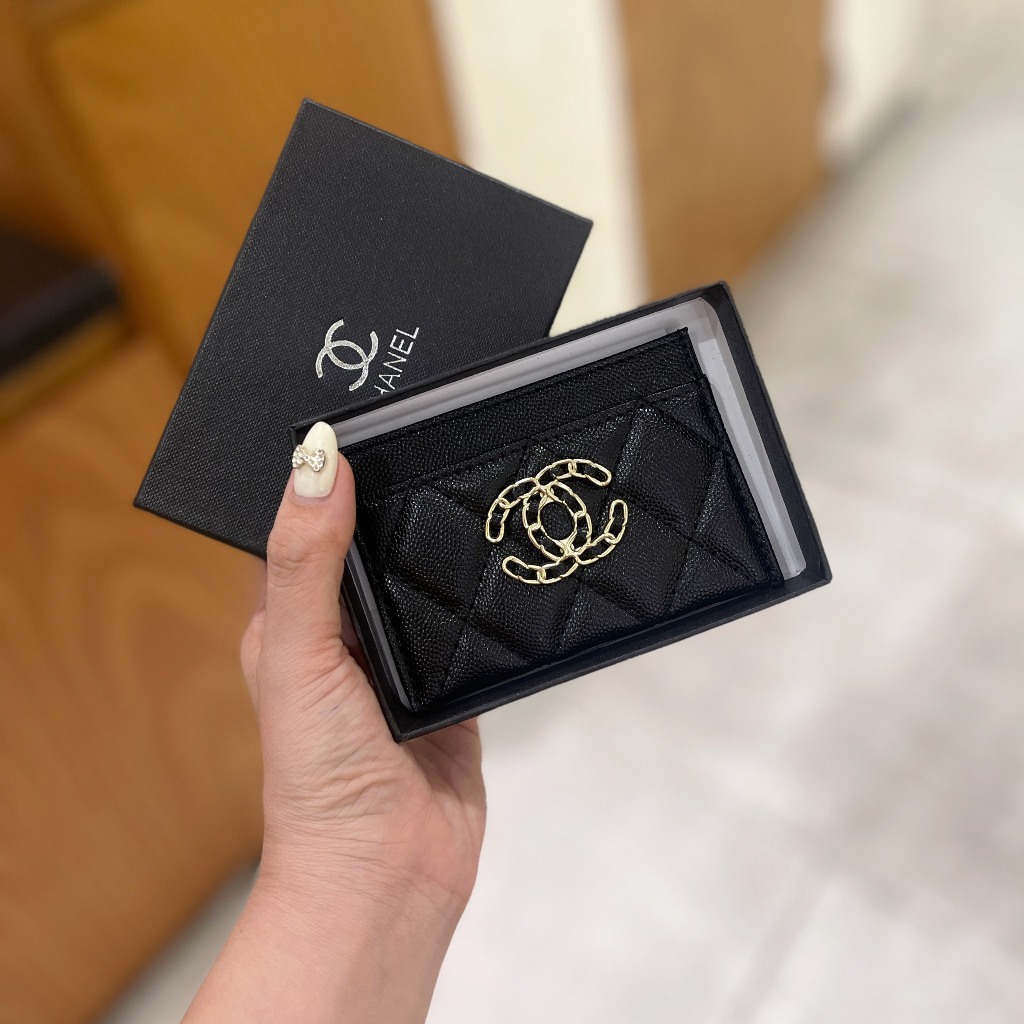 Ví mini da hạt 10cm cực xinh kèm hộp