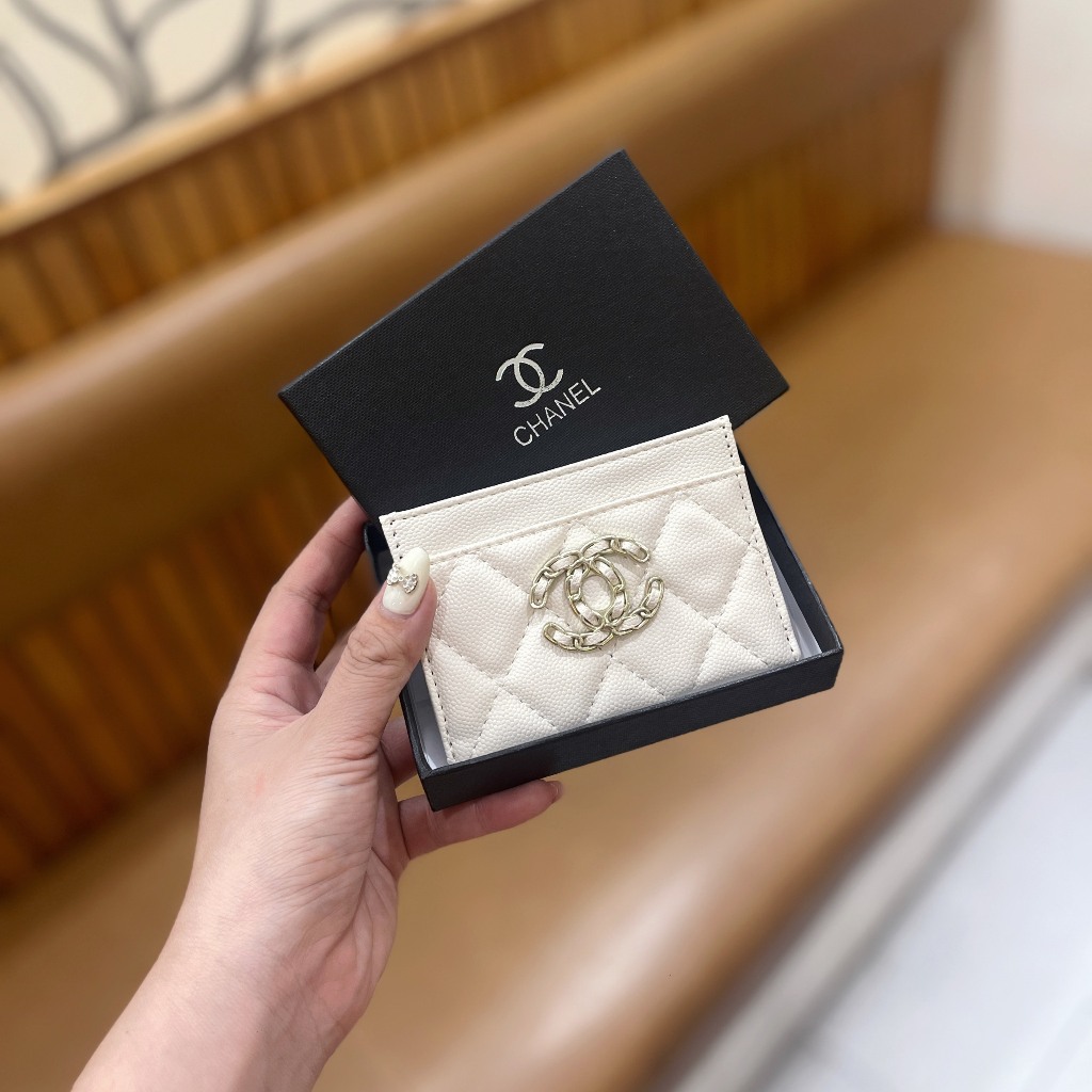 Ví mini da hạt 10cm cực xinh kèm hộp