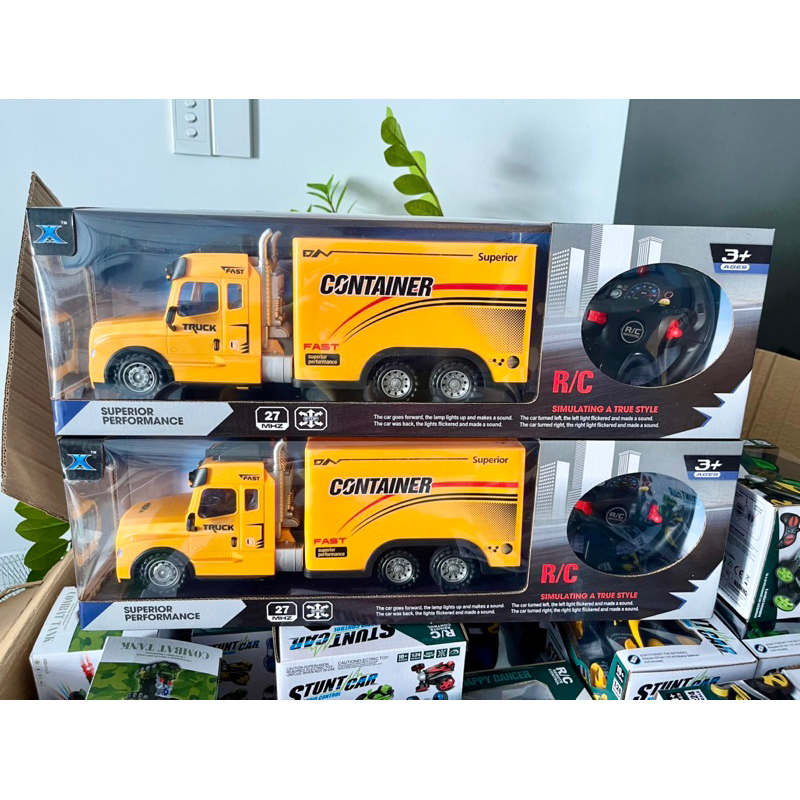 Đồ chơi xe tải container ❤️FREESHIP❤️điều khiển từ xa có đèn siêu TO