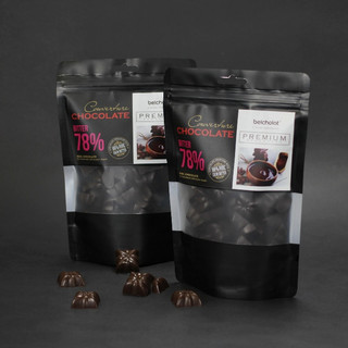 Socola đen đắng belcholat 78% túi 150g/270g - bitter couverture chocolate belcholat 78%