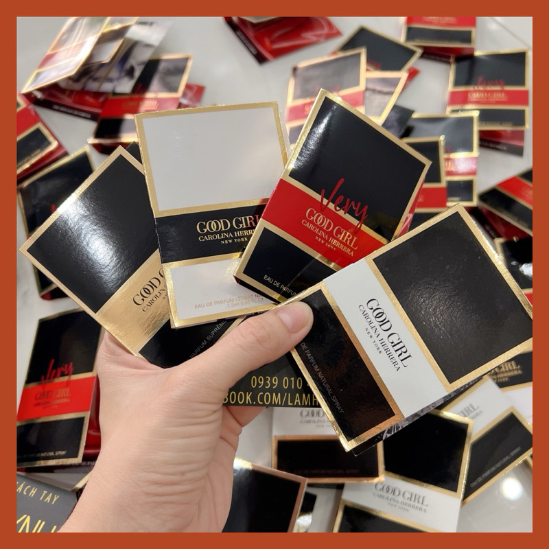 Vial Nước hoa guốc GOOD GIRL Carolina Herrera 1,5ml