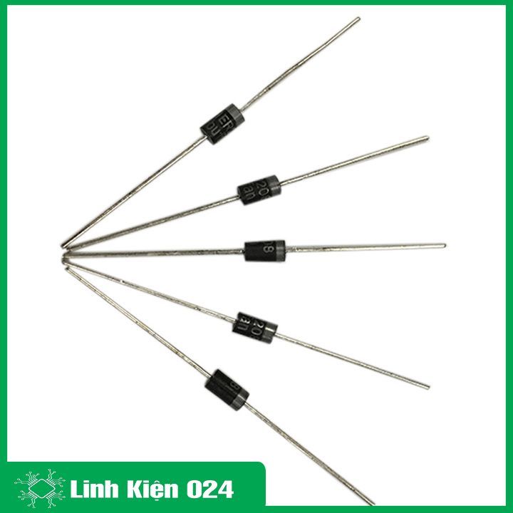 Linh kiện bán dẫn diode xung Her308 3A, Her208 2A 1000v