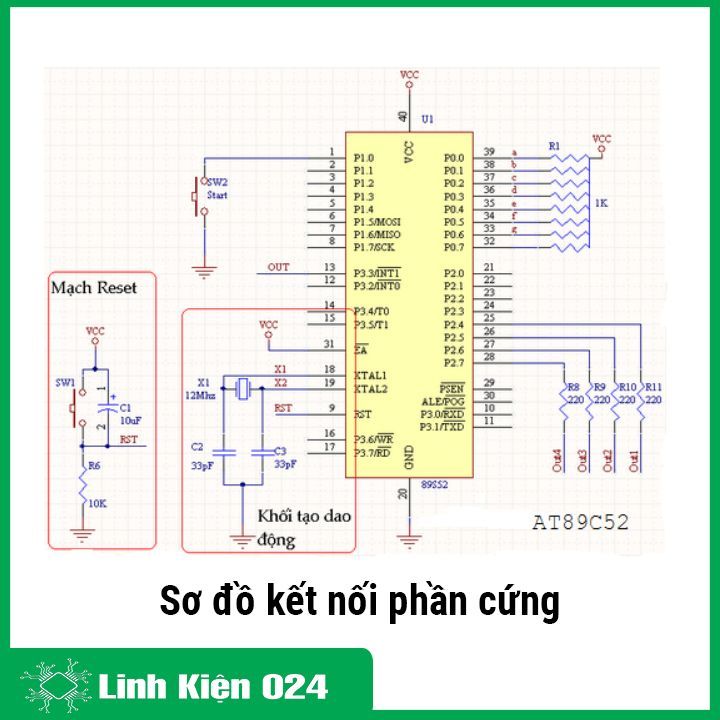 AT89C52 24PU/24PI DIP 40