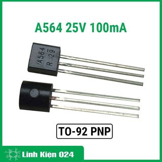 A564 25v 100ma to-92 pnp