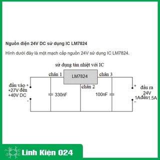 LM7824 CV 1.5A TO220