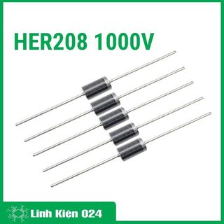 Linh kiện bán dẫn diode xung her308 3a, her208 2a 1000v