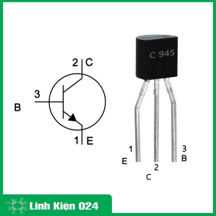 Transistor C945 50V 150mA TO-92 NPN