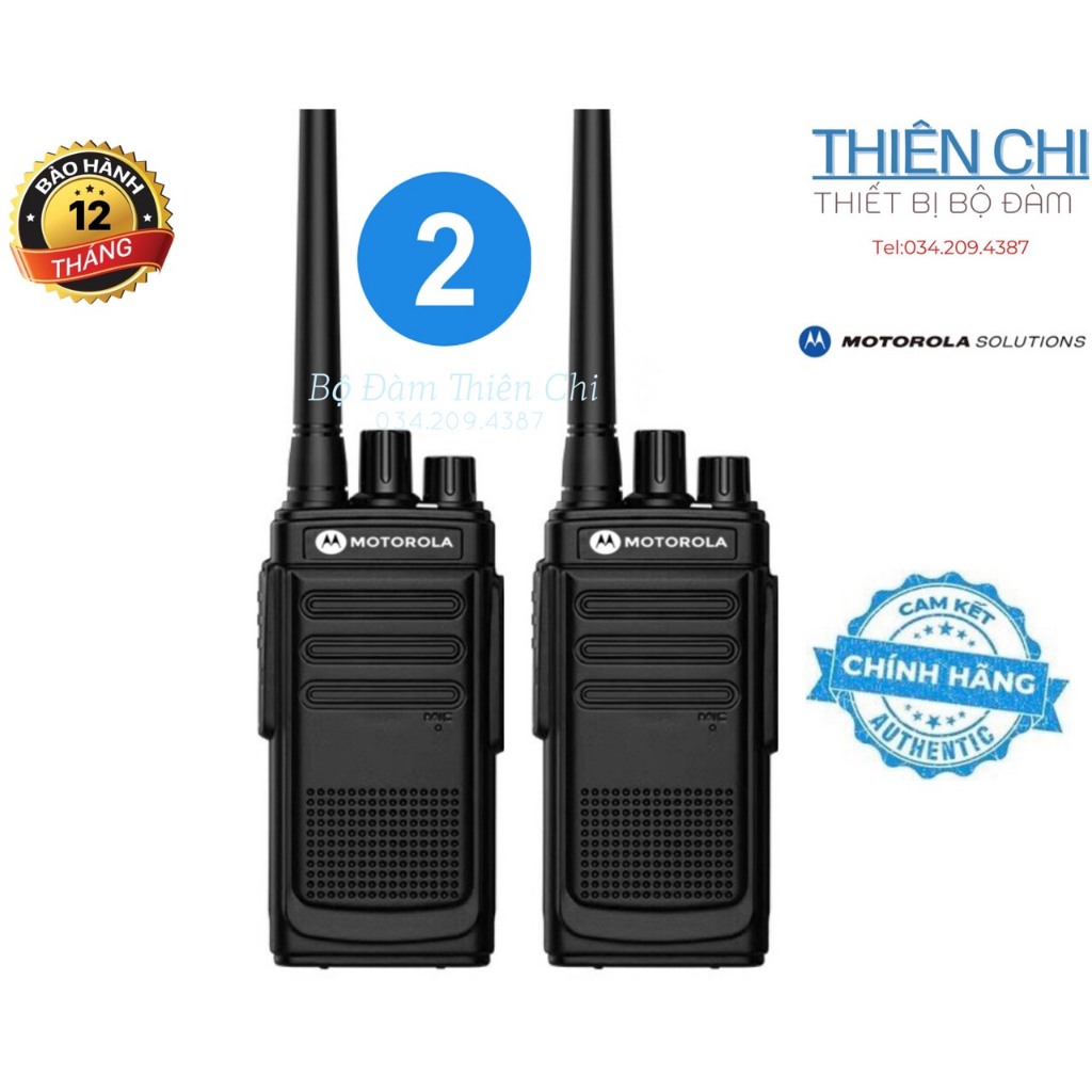 Bộ 02 Máy bộ đàm Motorola CP-680, Công Suất 8w, Độ Bền Cao, Loa Siêu To, Pin Dung Lượng Cao 5800 Mah, Bảo Hành 12 Tháng