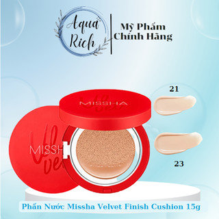 PHẤN NƯỚC MISSHA VELVET FINISH Cushion PHIÊN BẢN MỚI 15G
