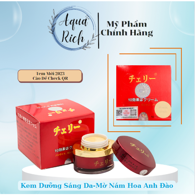 Kem Dưỡng Da Hoa Anh Đào 10 Tác Dụng Nhật Bản YOSAKI 15G