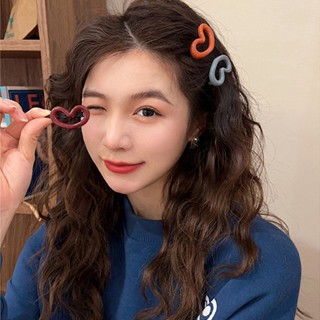 🧚🏻Ganten🧚🏻Kẹp tóc hình trái tim ngọt ngào cài tóc mái nữ tính dễ thương sáng tạo