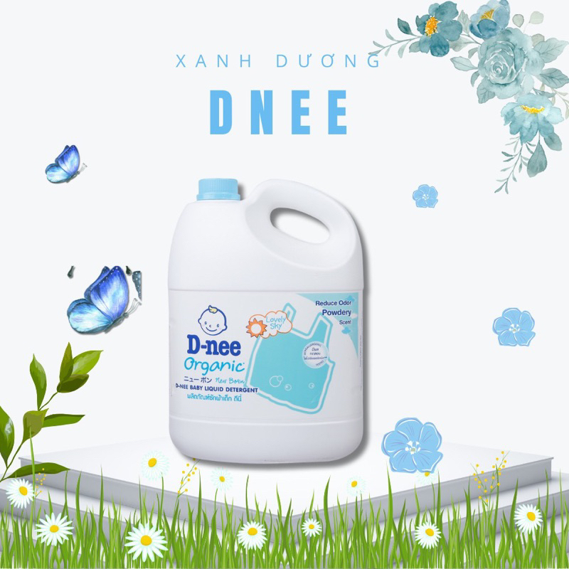 Nước giặt Dnee Thái Lan Can 3000ml