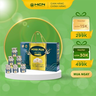 Hộp Yến Sào HOGI Plus 40% Tổ Yến - 6 Hũ x 70ml Cung Cấp Dưỡng Chất Cho Cơ Thể Khỏe Mạnh
