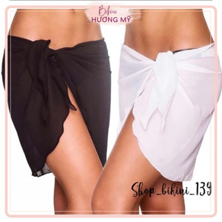 Khăn quấn mông bikini mặc được 2 kiểu full màu có sẵn
