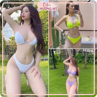 Bikini 2 mảnh gọng nâng ngực mút đệm dày 2 mẫu sang chảnh