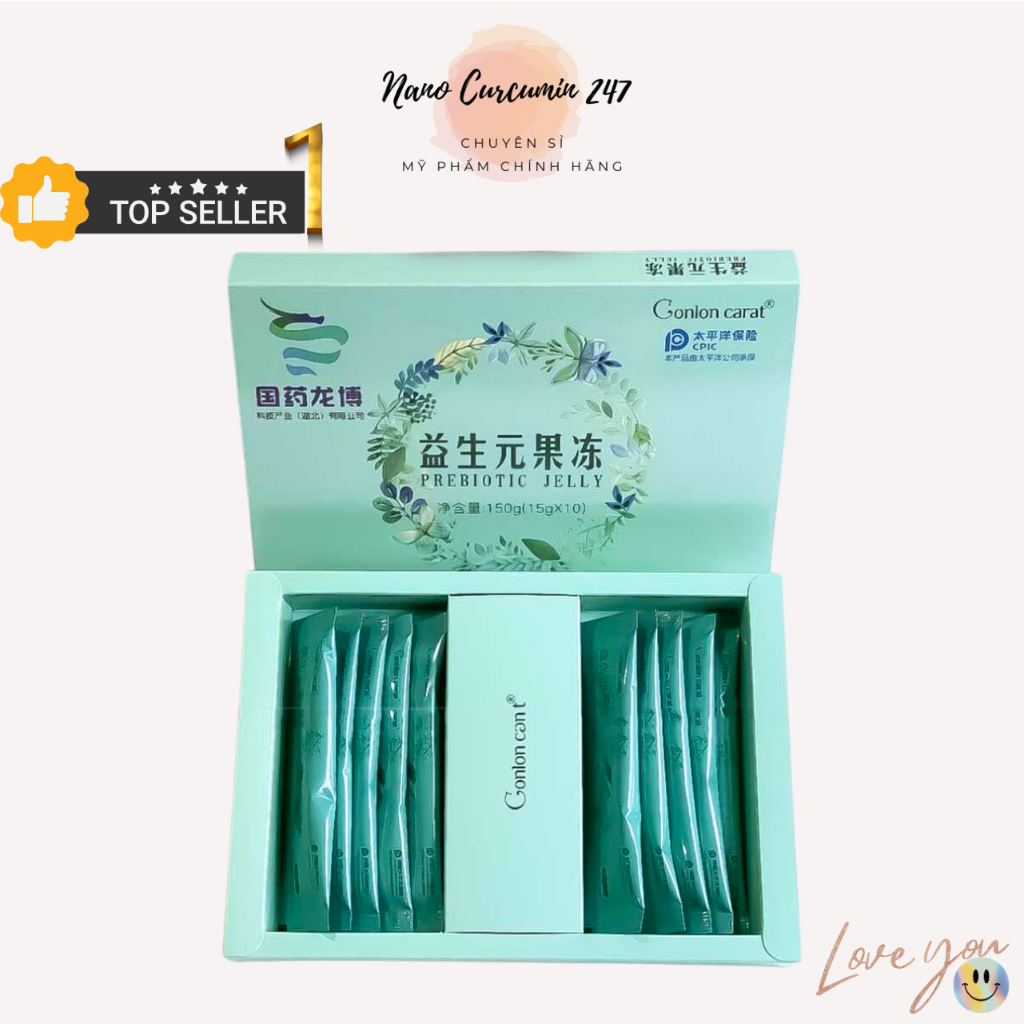 THẠCH HỖ TRỢ GIẢM CÂN - THẢI MỠ PREBIOTIC JELLY