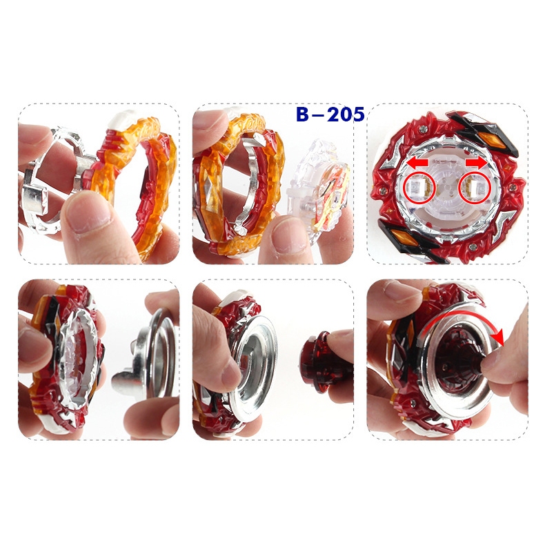 B205 Đồ Chơi Con Quay Babylade | Đồ Chơi Beyblade Burst B205