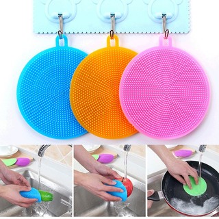 Miếng rửa chén, rửa bát silicon đa năng miếng rửa chén chống khuẩn