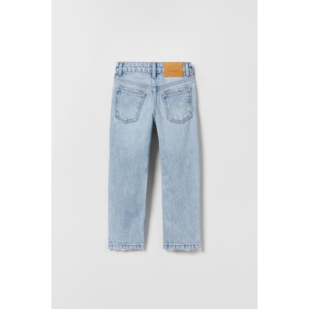 Quần jean ZaRa wát nhẹ cho bé gái size 13-14Y