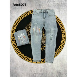 Quần jean nam dài VS2006 mẫu wash rách nhiều size phong cách Hàn Quốc – Shop jean sỉ lẻ