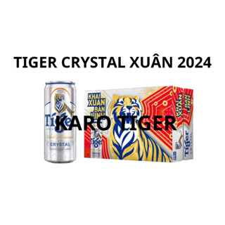   QUẬN 3  1 THÙNG TIGER BẠC MẪU XUÂN 2024 TIGER CRYSTAL XUÂN 2024 