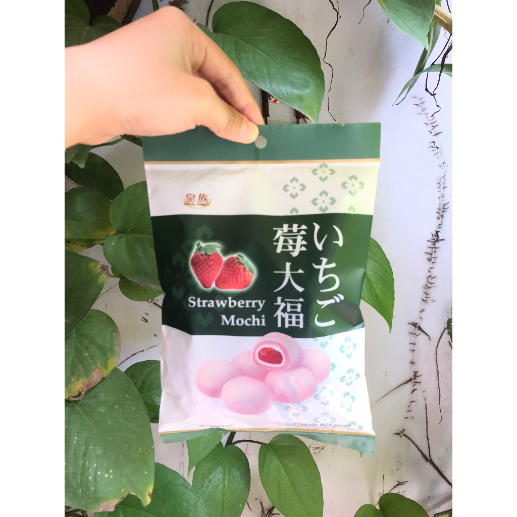 Bánh Mochi Dâu Tây - Strawberry Mochi
