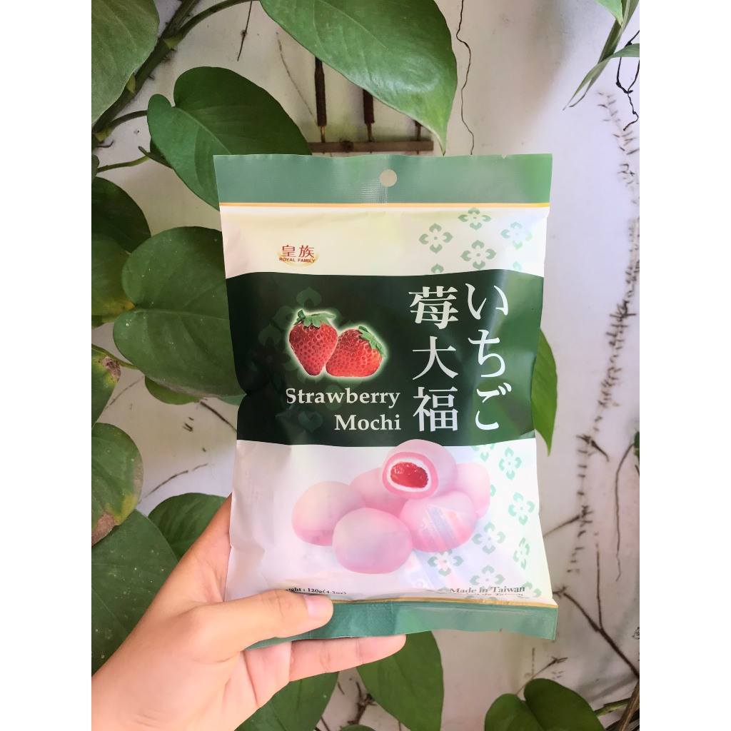 Bánh Mochi Dâu Tây - Strawberry Mochi