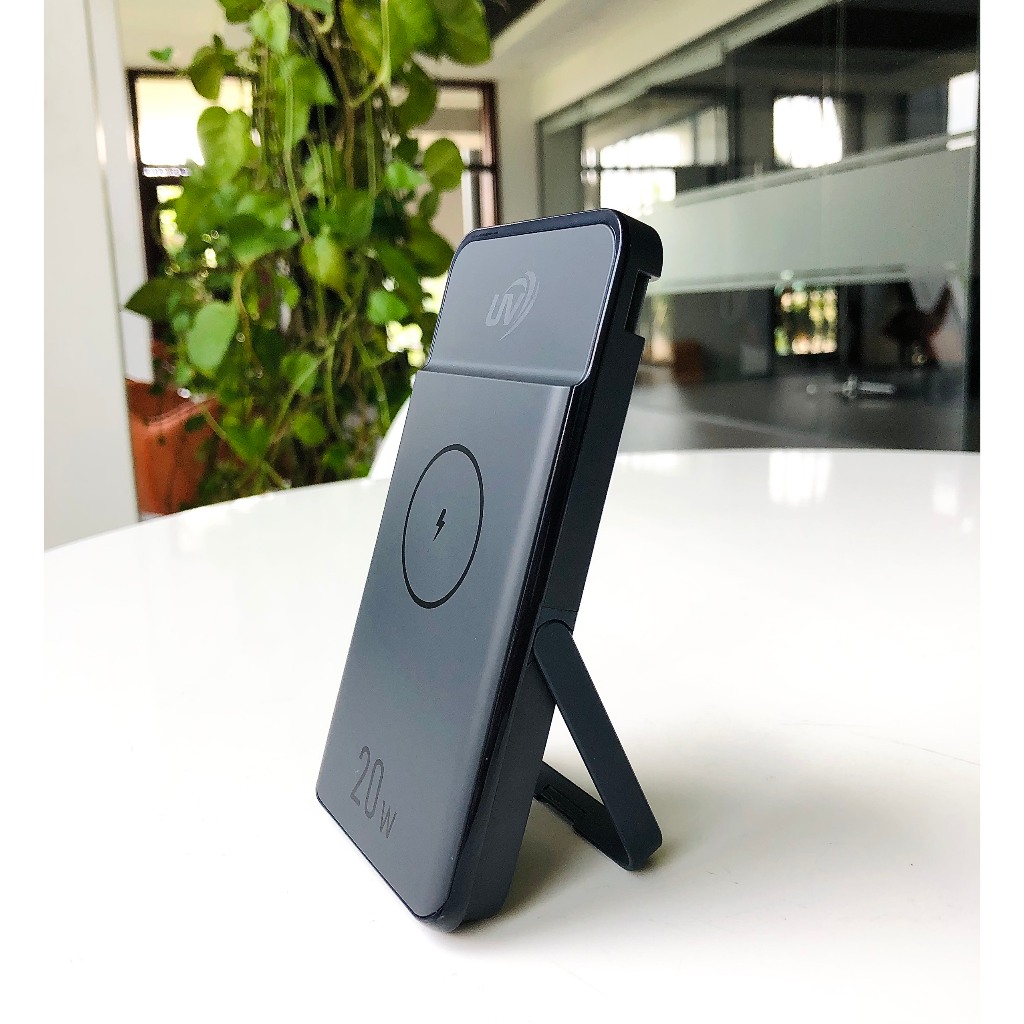 Sạc dự phòng không dây 10000mAh 2 trong 1 cho dế yêu và đồng hồ thông minh nhà Táo