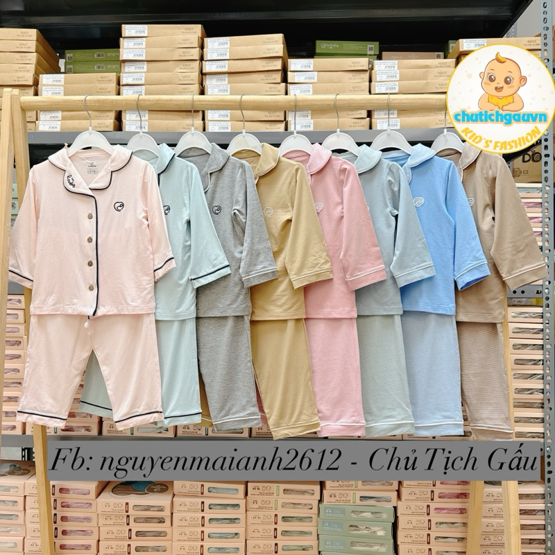 Bộ dài tay Pyjamas bé trai bé gái từ 12 tháng đến 5 tuổi
