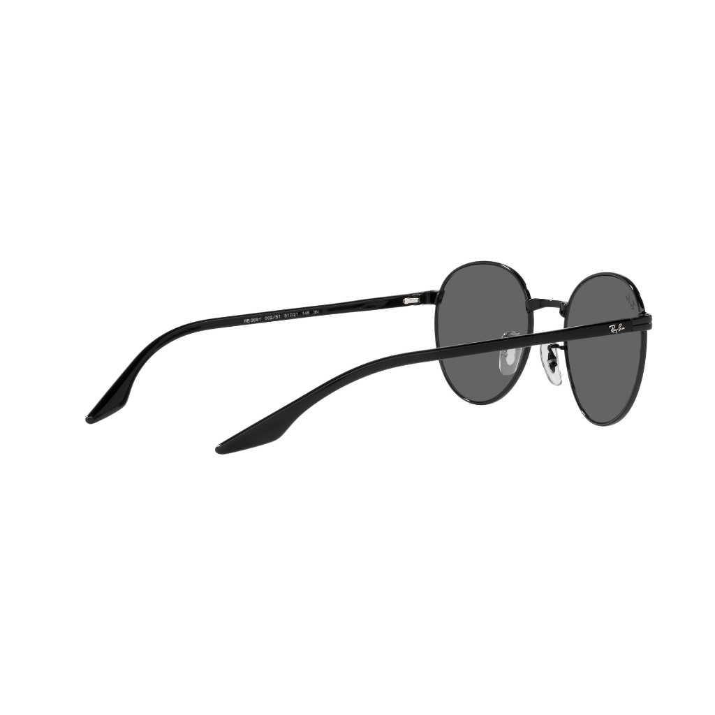 Mắt kính RAY-BAN - RB3691F 002/B1 Size 53 - Kính mát